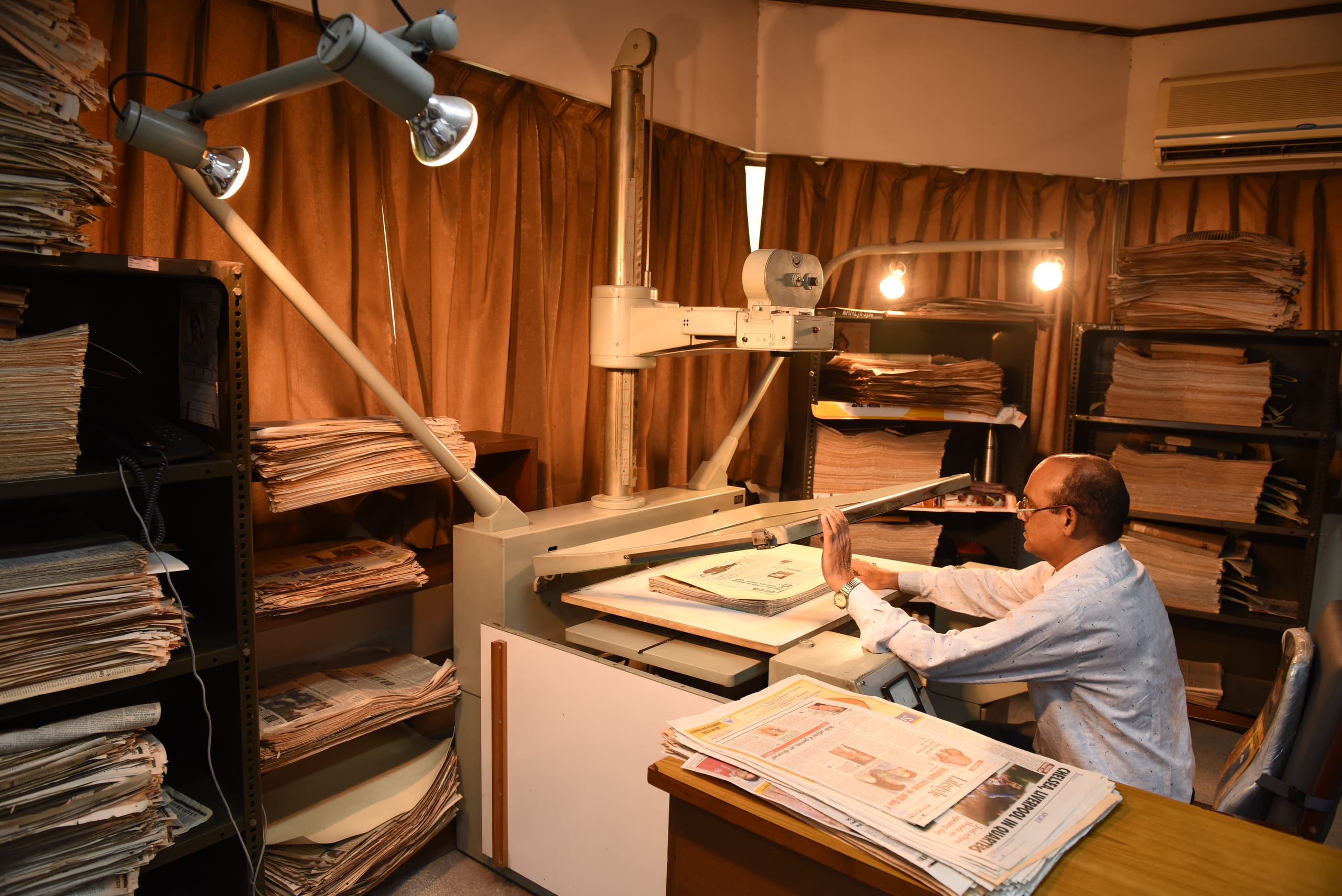 Reprography Division Archive Storage
